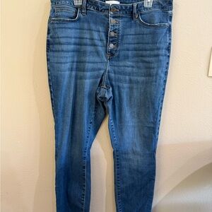 LC Lauren Conrad High Rise Blue Jeans